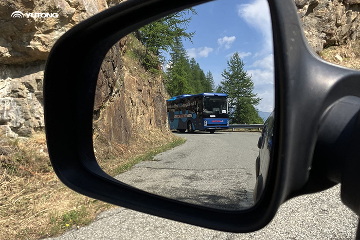 Prueba del autobús sostenible IC12E Prueba del autobús sostenible IC12E