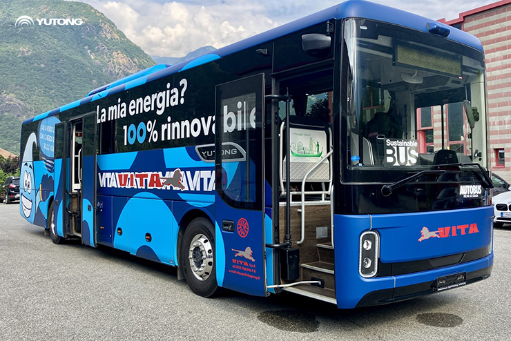 Prueba del autobús sostenible IC12E Prueba del autobús sostenible IC12E