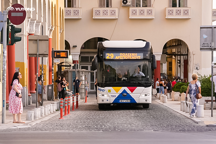 Yutong proporciona a Grecia una solución integral para la transición a nueva energía, abriendo camino hacia un futuro de transporte ecológico