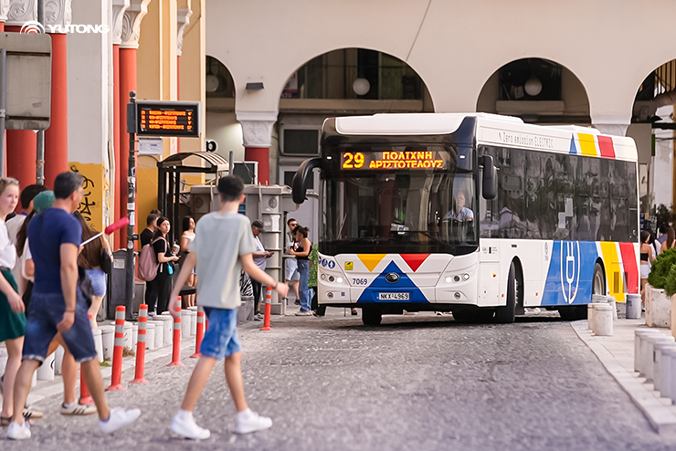 Yutong proporciona a Grecia una solución integral para la transición a nueva energía, abriendo camino hacia un futuro de transporte ecológico
