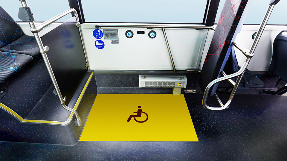 Acceso accesible conveniente
