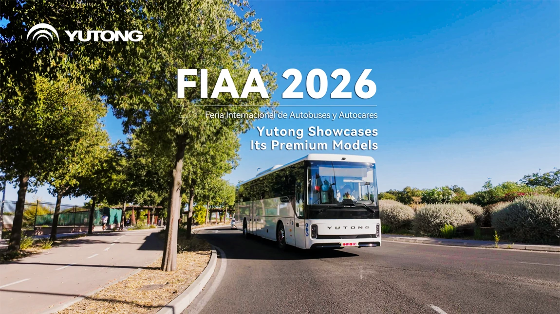 Yutong presenta cuatro modelos de alta gama en FIAA 2026