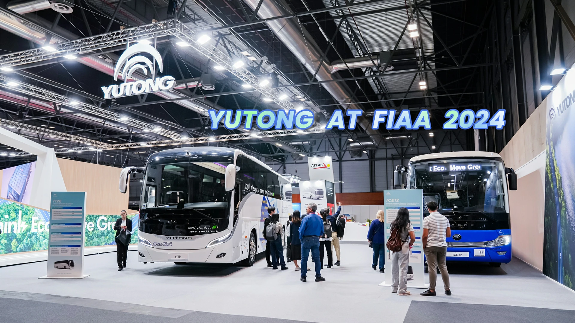 Buses Yutong en la FIAA 2024: Demostrando la excelencia en buses de nueva energía